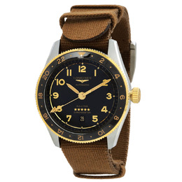 Longines Spirit Zulu Time Mens Automatic Watch L3.812.5.53.9