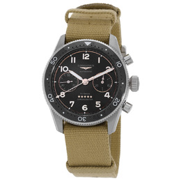 Longines Spirit Flyback Chronograph Automatic Mens Watch L3.821.4.53.9