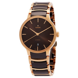 Rado Centrix Automatic Brown Dial Unisex Watch, Model R30036302