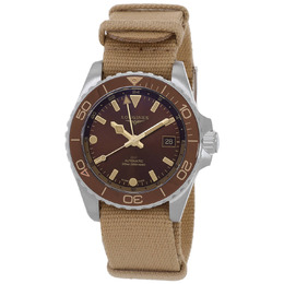 Longines Hydroconquest GMT Automatic Brown Mens Watch L3.790.4.66.2