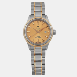 TUDOR Champagne 18K Yellow Gold Stainless Steel Style - 12103-0001 Automatic Women's Wristwatch