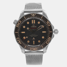 Omega Brown Titanium Seamaster Automatic Mens Watch Model No., Reference No.