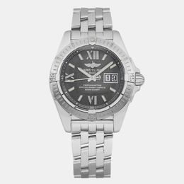 Breitling Galactic Cockpit A49350 - Black Stainless Steel Men's Automatic Watch, 41mm