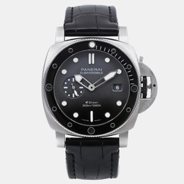 Panerai Black Stainless Steel Submersible PAM01288 Automatic Men's Wristwatch 44mm 1099083