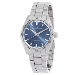 HAMILTON JAZZMASTER PERFORMER AUTO BLUE H36105140