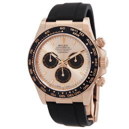 Rolex Cosmograph Daytona, 18kt Everose Gold, Black Dial, Mens Automatic Chronometer Watch Ref: M126515LN-0006