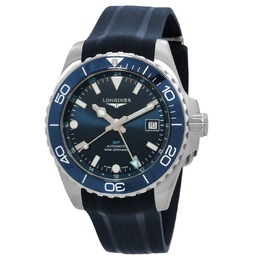 Longines Hydroconquest GMT Automatic Blue Dial Mens Watch L3.790.4.96.9