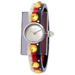 Gucci Vintage Web Mother of Pearl Dial Ladies Watch YA143524