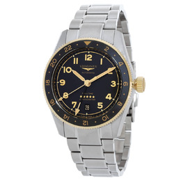 L3.802.5.53.6 Longines Spirit Zulu Time Mens Automatic Anthracite Dial Watch