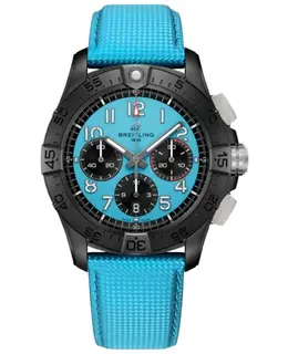 SB0146101L1X1 Breitling Avenger B01 Chronograph 42 Night Mission Automatic Turquoise Dial Men's Watch