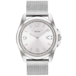 Coach Greyson Quartz Silver Dial Ladies Watch Model 14504146