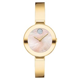 Movado Bold Bangle Quartz Ladies Watch 3600938