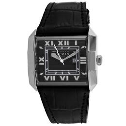 Locman Classic Black Dial Ladies Watch, Model 232BK/BKLE