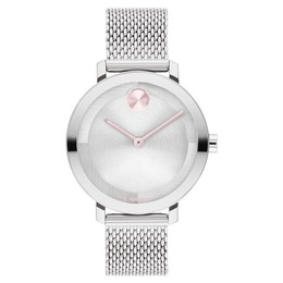 Movado Evolution 2.0 Quartz Silver Dial Ladies Watch Model: 3601085