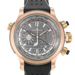 Pre-owned Jaeger-LeCoultre Master Compressor Chronograph Automatic Grey Dial Mens Watch - 150.2.22