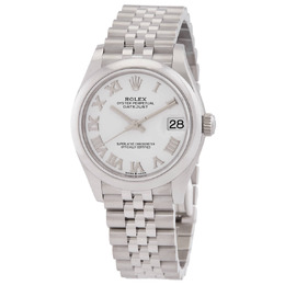 Rolex Datejust 31 Automatic White Dial Ladies Watch 278240WRJ m278240-0004