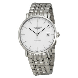 Pre-owned Longines La Grande Classique l4.810.4.12.6 White Dial Mens Watch