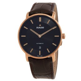 Rado DiaMaster Automatic Black Dial Mens Watch r14068176