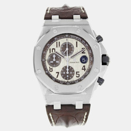 Audemars Piguet Royal Oak Offshore Ivory Stainless Steel 26470st.oo.a801cr.01 Automatic Men's Wristwatch