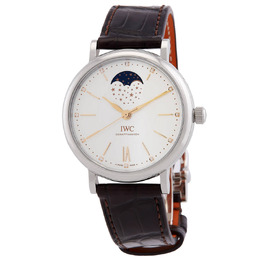IWC Portofino Automatic Diamond Silver Dial Ladies Watch IW459011