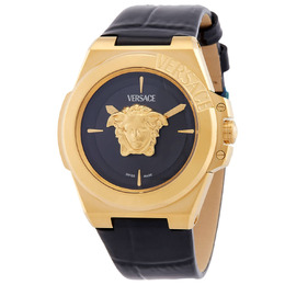 Versace Hera Quartz Black Dial Ladies Watch VE8D00324