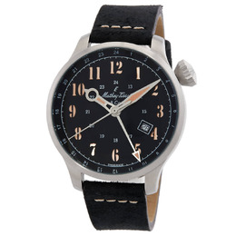 Mathey-Tissot GMT 293 Automatic Black Dial Mens Watch h123abu