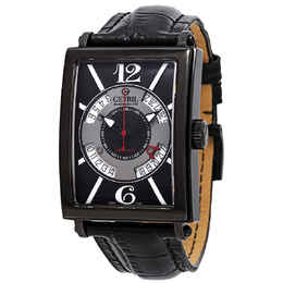 Gevril Avenue of Americas Black Dial Automatic Mens Watch 5050