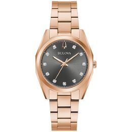 Женские часы Bulova Surveyor из нержавеющей стали цвета розового золота, цвет Rosegold 54703010 | rosegold