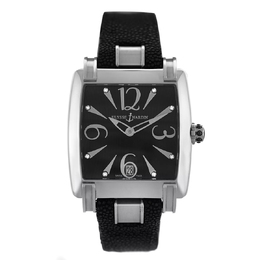 Pre-owned Ulysse Nardin Caprice Automatic Black Dial Ladies Watch UN-132892
