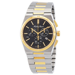Mathey-Tissot Zeus Chronograph Quartz Blue Dial Mens Watch h118chbbu