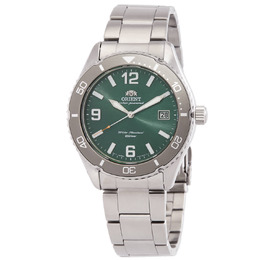 Orient Sport Solar Green Dial Mens Watch RA-WJ0001E10B