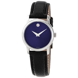 Movado Museum Blue Dial Ladies Watch (2100010)