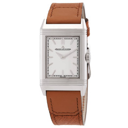 Jaeger-LeCoultre Reverso Tribute Monoface Automatic White Dial Watch Q7168420