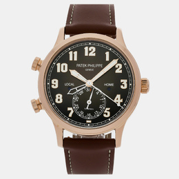 1106652 Patek Philippe Complications Calatrava Pilot Travel Time "Tiffany & Co." Men's Watch 42 MM