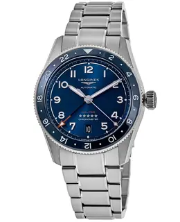 Longines Spirit Zulu Time Men's Watch Model L3.802.4.93.6 Blue Dial