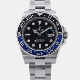 Rolex Black Stainless Steel GMT-Master II 126710BLNR Automatic Men's Wristwatch (Reference: 1106865)