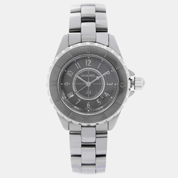 Chanel Black Ceramic J12 H2978 Quartz Women's Wristwatch 33 mm 1102951