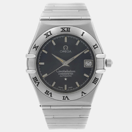 Omega 368.1201 - Stainless Steel Blue Dial Constellation Automatic Watch