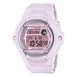 Часы baby-g digital 'pale pink' Casio, розовый bg-169u-4b | pale pink/silver