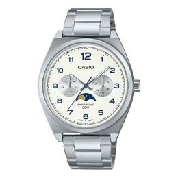 Часы analog 'silver ivory' Casio, серебряный mtp-m300d-7av | silver/ivory