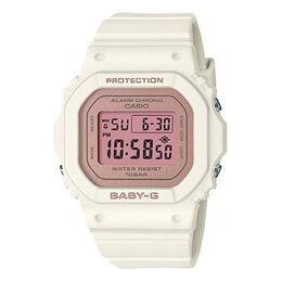 Часы baby-g digital 'ivory' Casio, белый bgd-565sc-4pr | ivory/pink
