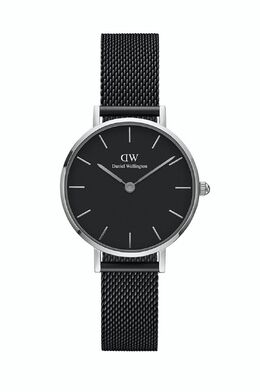 Часы Petite 28 Ashfield Daniel Wellington, черный 99kk-akd58b_99x | nero