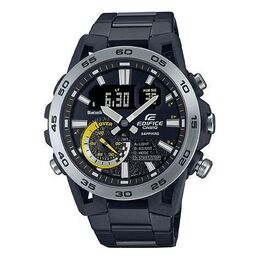 Часы digital-analog 'black silver yellow' Casio, черный ecb-40ydc-1a | black/silver/yellow