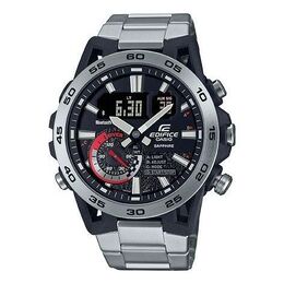Часы digital-analog 'silver black' Casio, серебряный ecb-40yd-1apr | silver/black/white/red