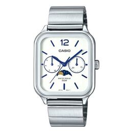 Часы analog 'silver' Casio, серебряный mtp-m305d-7av | silver/ivory/blue