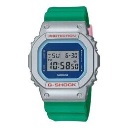 Часы g-shock digital 'verdant green' Casio, зеленый dw-5600eu-8a3jf | verdant green/pink/silver