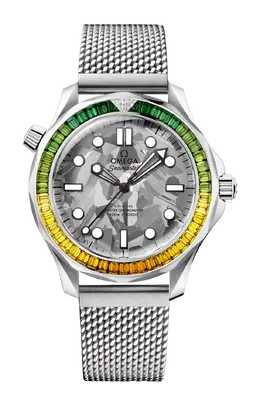 Часы seamaster diver 300m co axial master chronometer 42 мм james bond 60th anniversary Omega 210.55.42.20.99.001