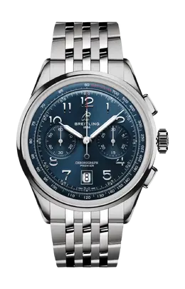 Часы premier b01 chronograph 42 Breitling ab0145171c1a1
