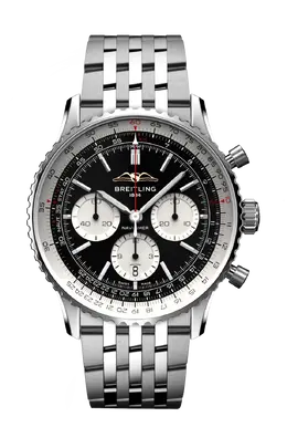 Часы navitimer b01 chronograph 43 Breitling ab0138211b1a1