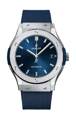 Часы classic fusion titanium blue 45 мм Hublot 511.nx.7170.rx